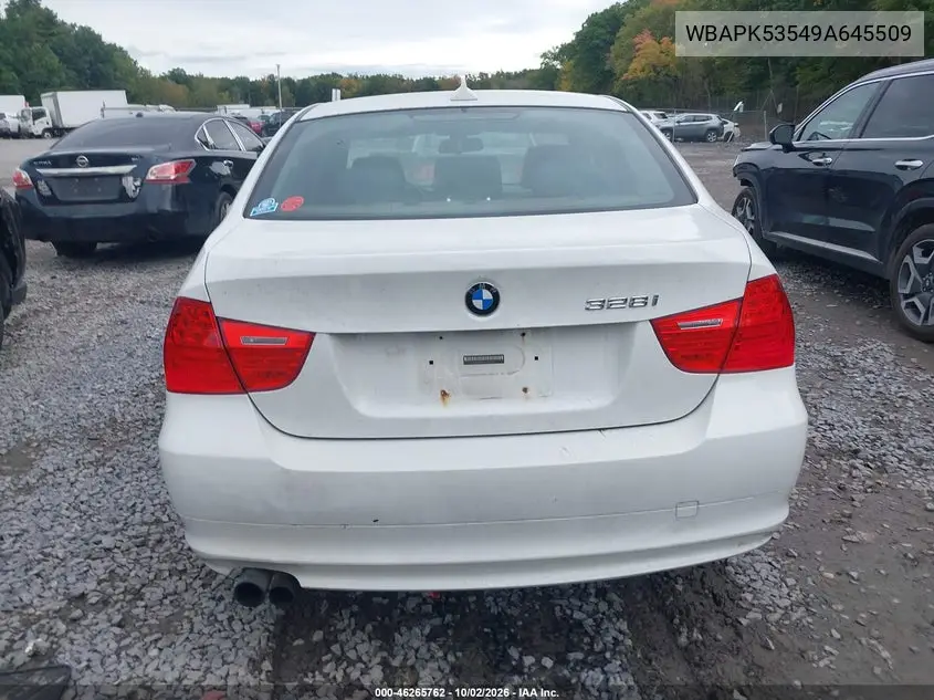 2009 BMW 3ER VIN WBAPK53549A645509 — фото 16
