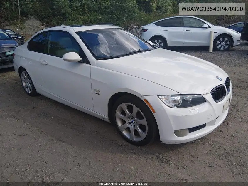 BMW 3ER 2009, VIN WBAWC33549P470320