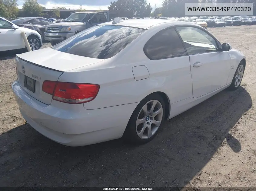 2009 BMW 3ER VIN WBAWC33549P470320 — фото 4
