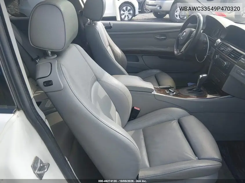 2009 BMW 3ER VIN WBAWC33549P470320 — фото 5