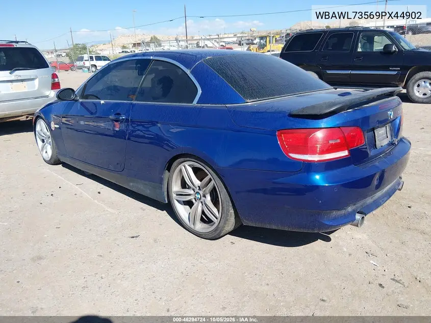 2009 BMW 3ER VIN WBAWL73569PX44902 — фото 3