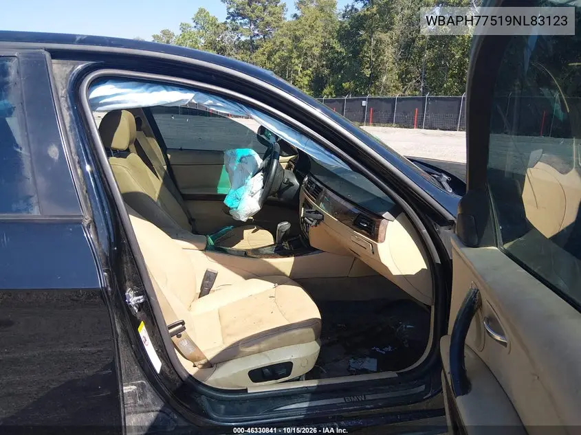 2009 BMW 3ER VIN WBAPH77519NL83123 — фото 5
