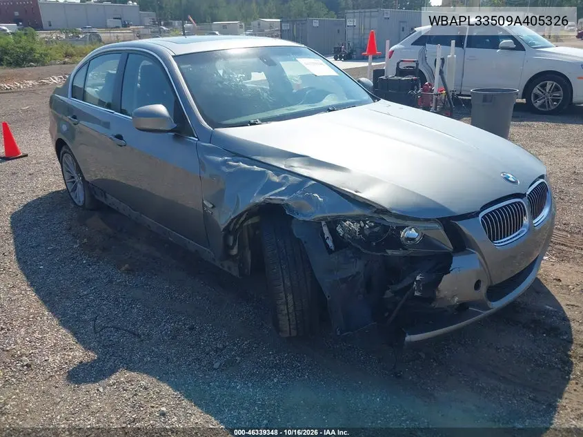 BMW 3ER 2009, VIN WBAPL33509A405326