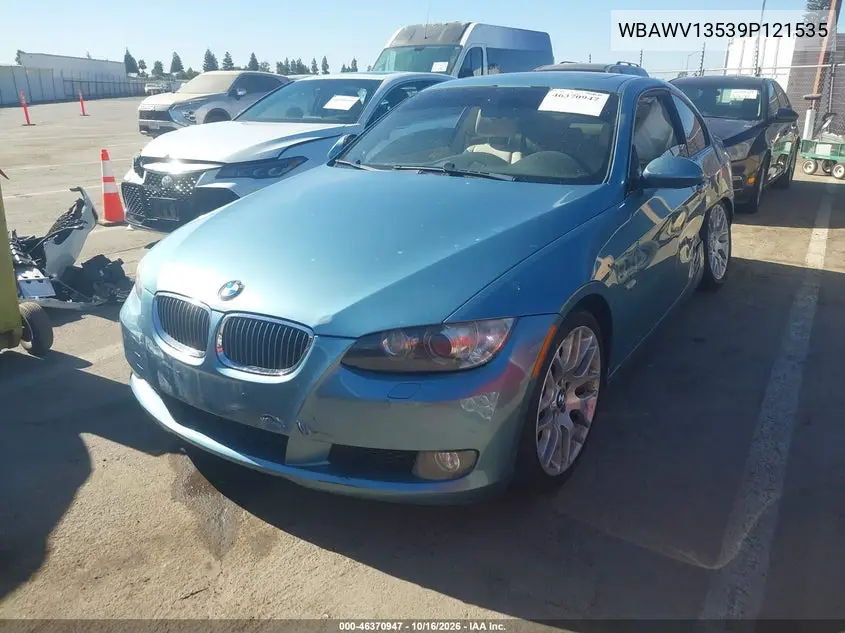 2009 BMW 3ER VIN WBAWV13539P121535 — фото 2