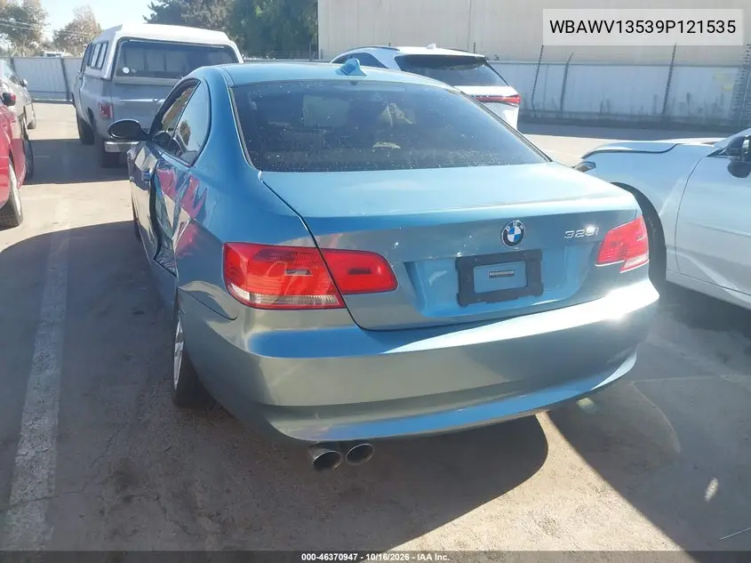 2009 BMW 3ER VIN WBAWV13539P121535 — фото 3