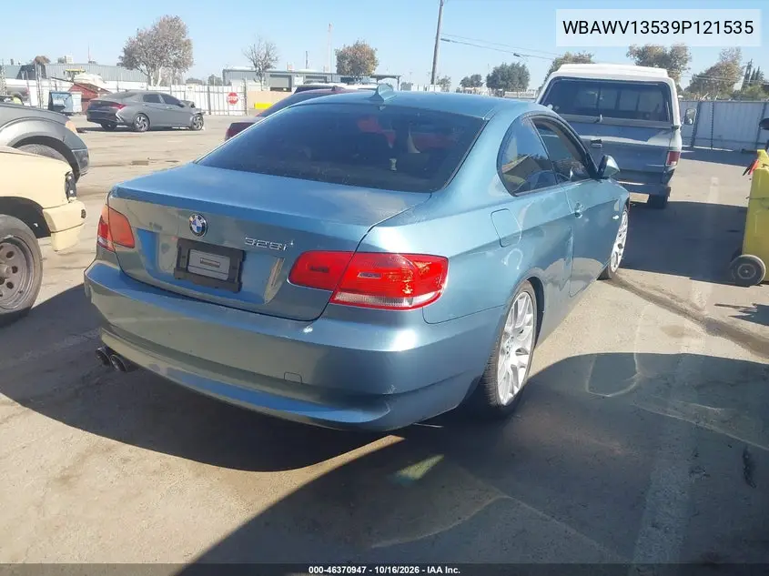 2009 BMW 3ER VIN WBAWV13539P121535 — фото 4