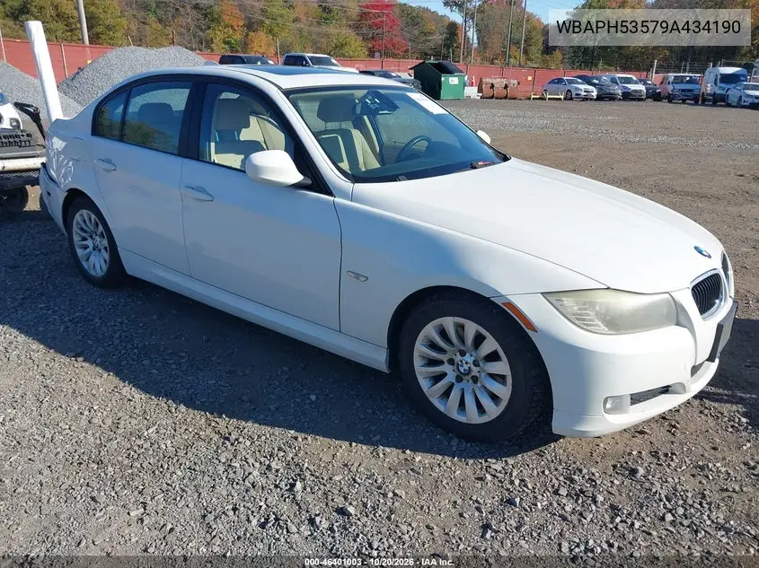 BMW 3ER 2009, VIN WBAPH53579A434190