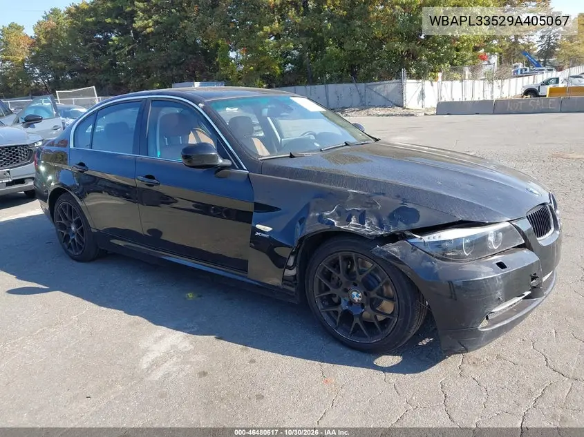 BMW 3ER 2009, VIN WBAPL33529A405067