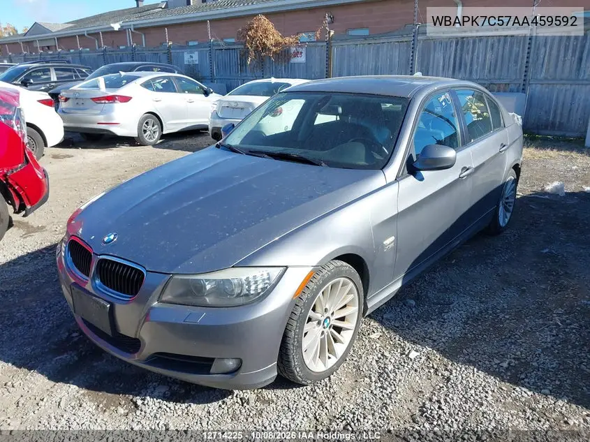 2010 BMW 3ER VIN WBAPK7C57AA459592 — фото 15