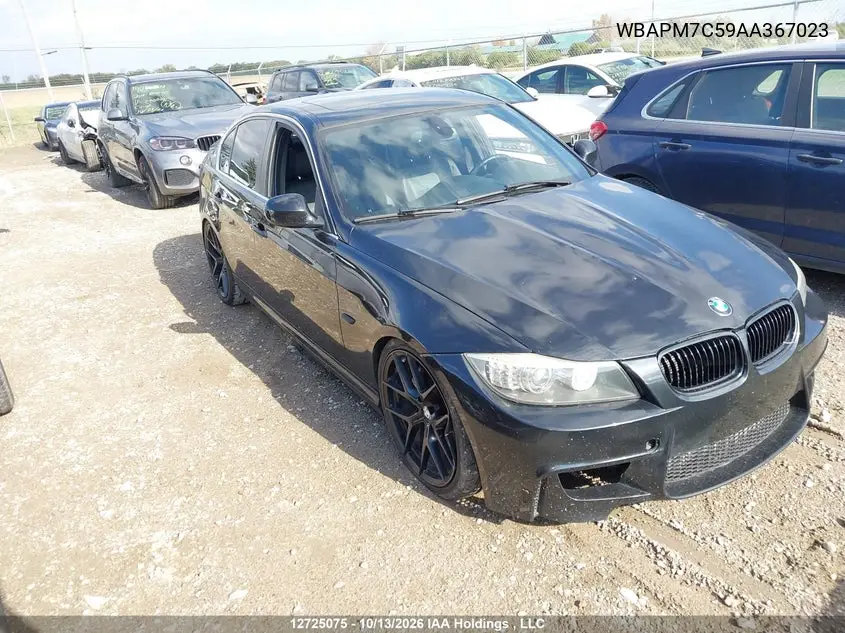 BMW 3ER 2010, VIN WBAPM7C59AA367023