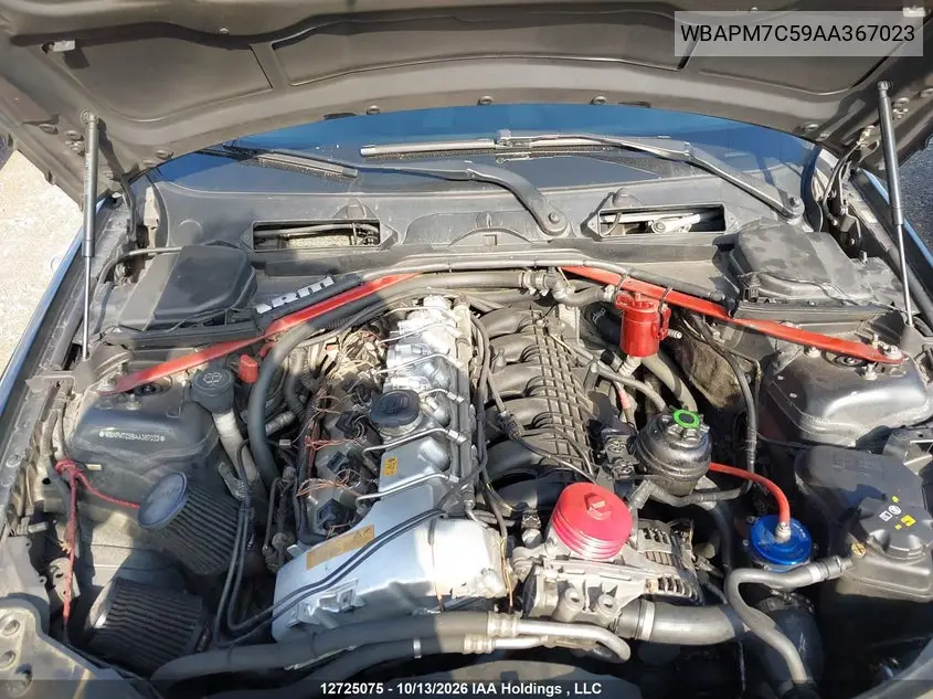 2010 BMW 3ER VIN WBAPM7C59AA367023 — фото 10