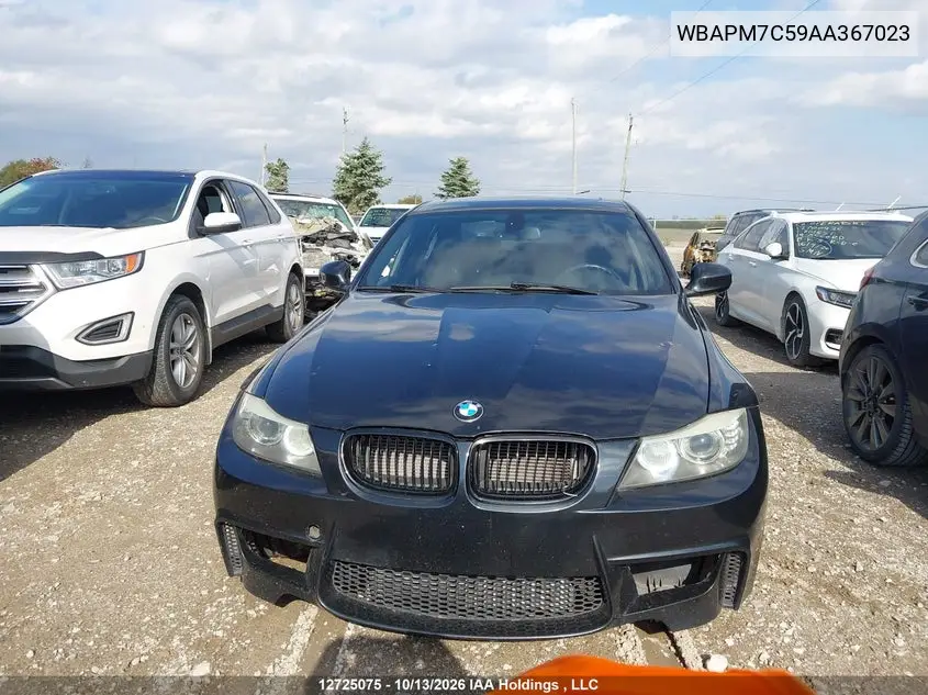 2010 BMW 3ER VIN WBAPM7C59AA367023 — фото 12