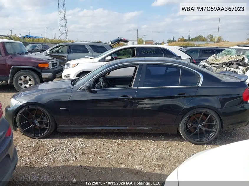 2010 BMW 3ER VIN WBAPM7C59AA367023 — фото 14
