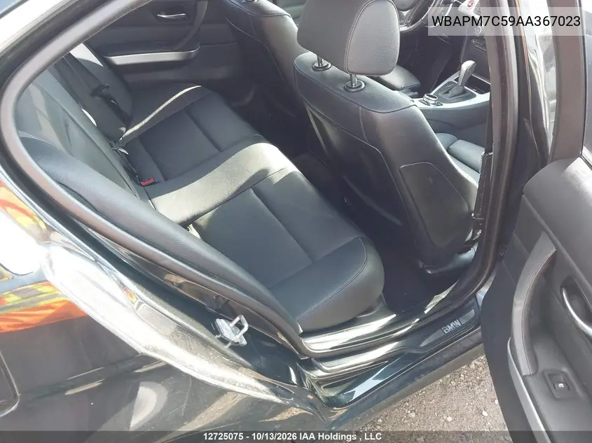 2010 BMW 3ER VIN WBAPM7C59AA367023 — фото 8