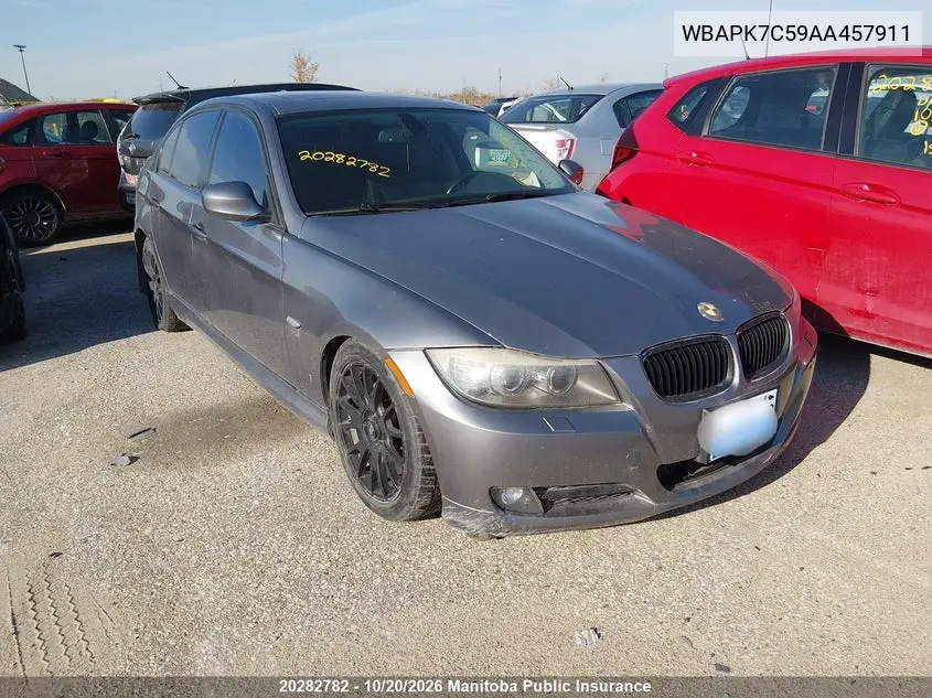 BMW 3ER 2010, VIN WBAPK7C59AA457911