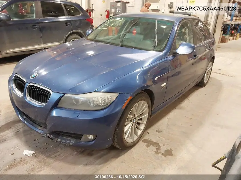 2010 BMW 3ER VIN WBAPK7C5XAA460123 — фото 2