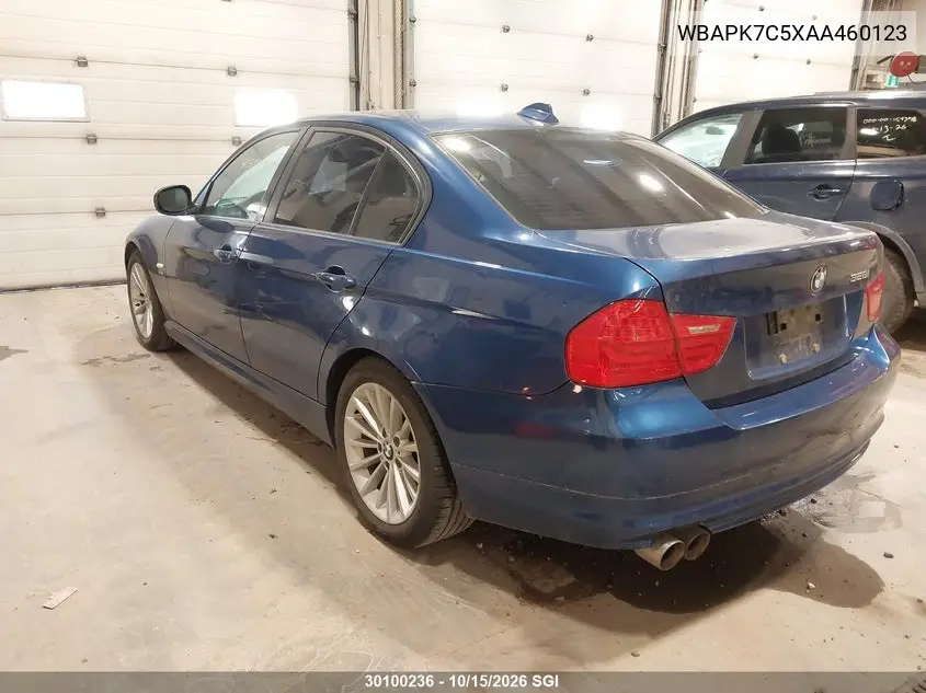 2010 BMW 3ER VIN WBAPK7C5XAA460123 — фото 3