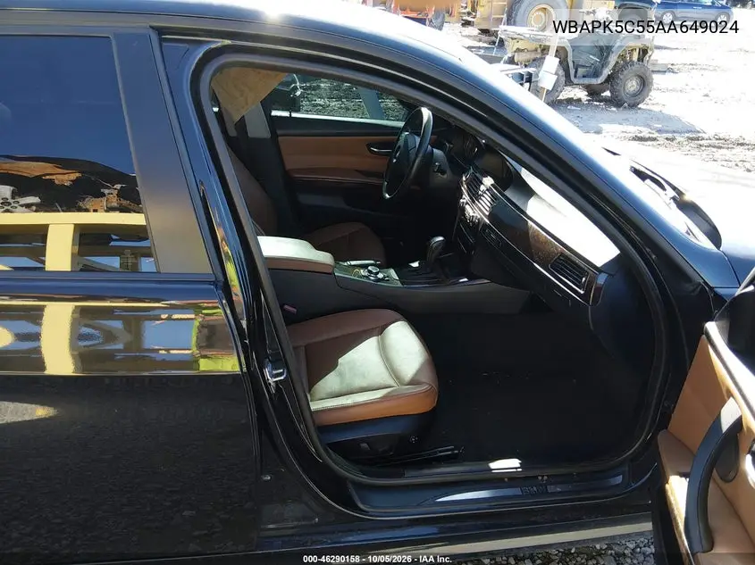 2010 BMW 3ER VIN WBAPK5C55AA649024 — фото 5