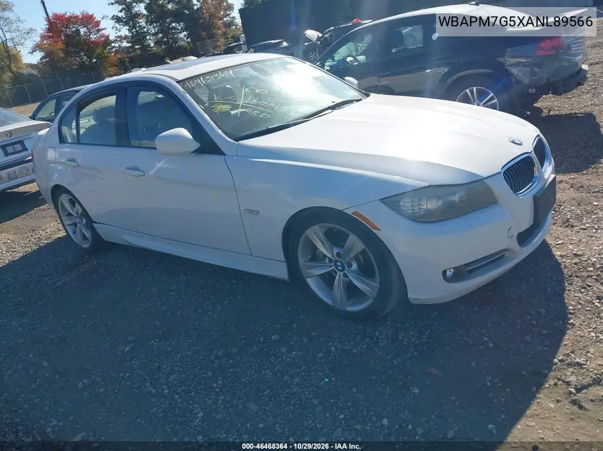 BMW 3ER 2010, VIN WBAPM7G5XANL89566