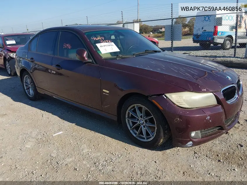 BMW 3ER 2010, VIN WBAPK7C59AA460856
