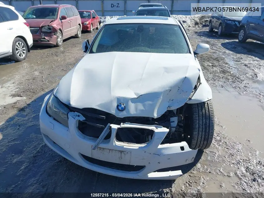 2011 BMW 3ER VIN WBAPK7G57BNN69434 — фото 10