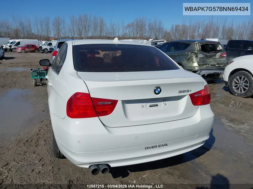 2011 BMW 3ER VIN WBAPK7G57BNN69434 — фото 16