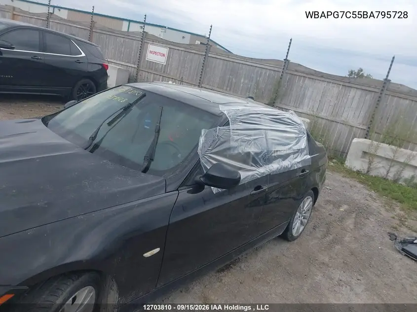2011 BMW 3ER VIN WBAPG7C55BA795728 — фото 19