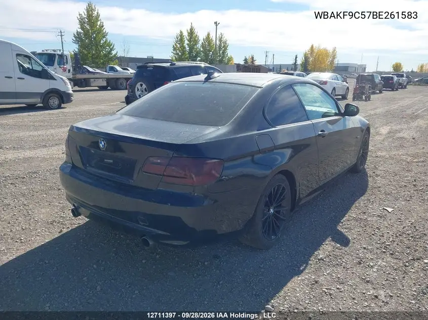 2011 BMW 3ER VIN WBAKF9C57BE261583 — фото 4