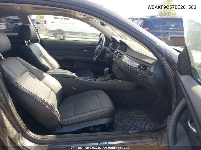 2011 BMW 3ER VIN WBAKF9C57BE261583 — фото 5