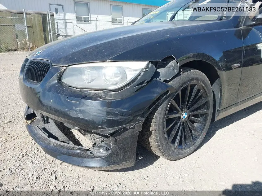 2011 BMW 3ER VIN WBAKF9C57BE261583 — фото 6