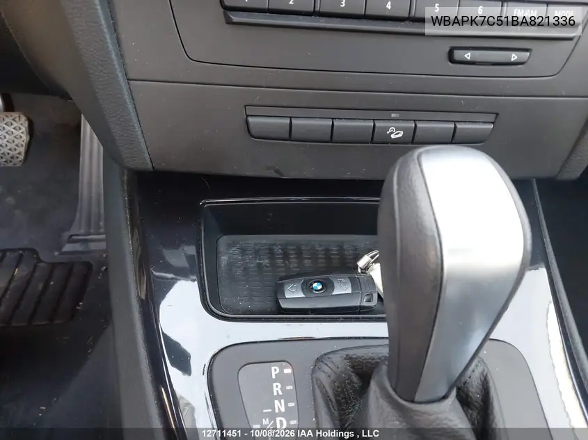 2011 BMW 3ER VIN WBAPK7C51BA821336 — фото 11
