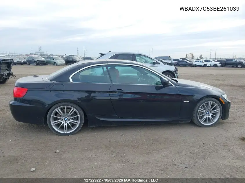2011 BMW 3ER VIN WBADX7C53BE261039 — фото 14