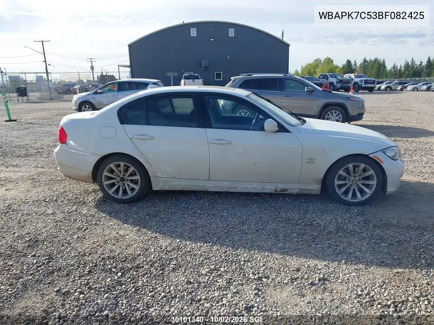 2011 BMW 3ER VIN WBAPK7C53BF082425 — фото 13