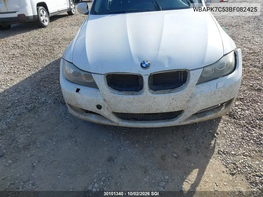 2011 BMW 3ER VIN WBAPK7C53BF082425 — фото 6