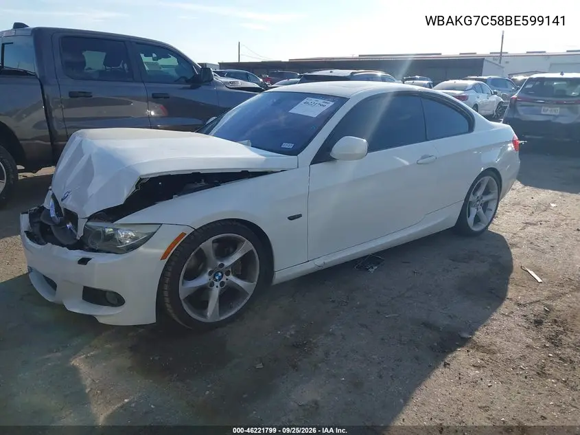 2011 BMW 3ER VIN WBAKG7C58BE599141 — фото 2