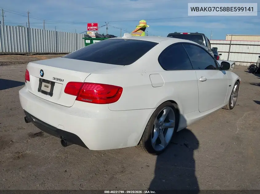 2011 BMW 3ER VIN WBAKG7C58BE599141 — фото 4