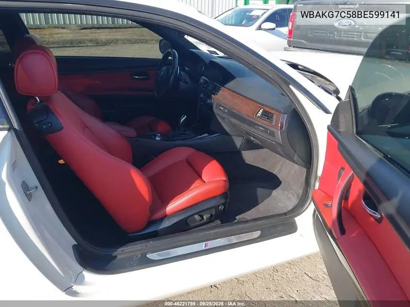 2011 BMW 3ER VIN WBAKG7C58BE599141 — фото 5
