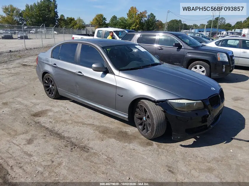 BMW 3ER 2011, VIN WBAPH5C56BF093857