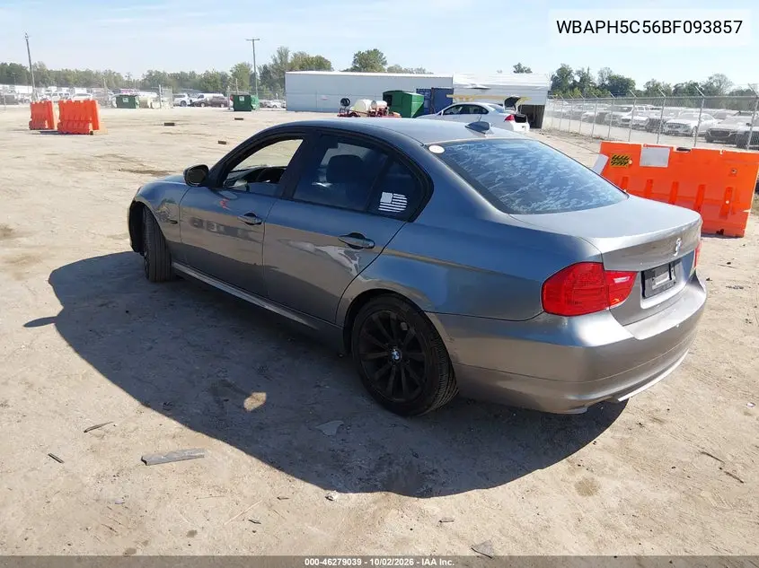 2011 BMW 3ER VIN WBAPH5C56BF093857 — фото 3