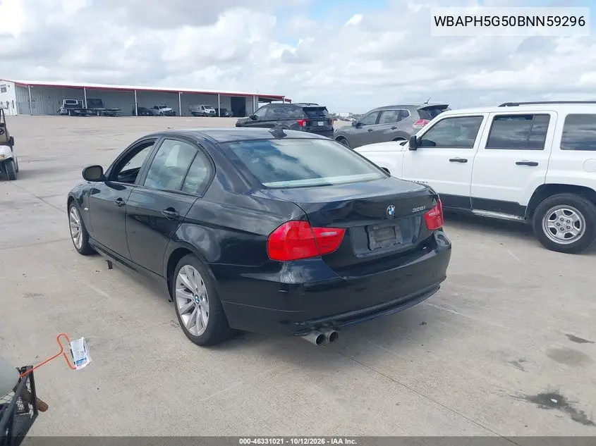2011 BMW 3ER VIN WBAPH5G50BNN59296 — фото 3