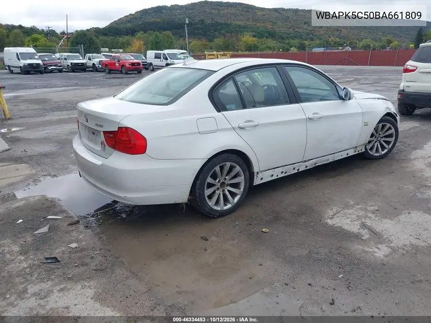 2011 BMW 3ER VIN WBAPK5C50BA661809 — фото 4