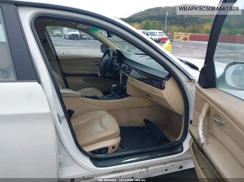 2011 BMW 3ER VIN WBAPK5C50BA661809 — фото 5