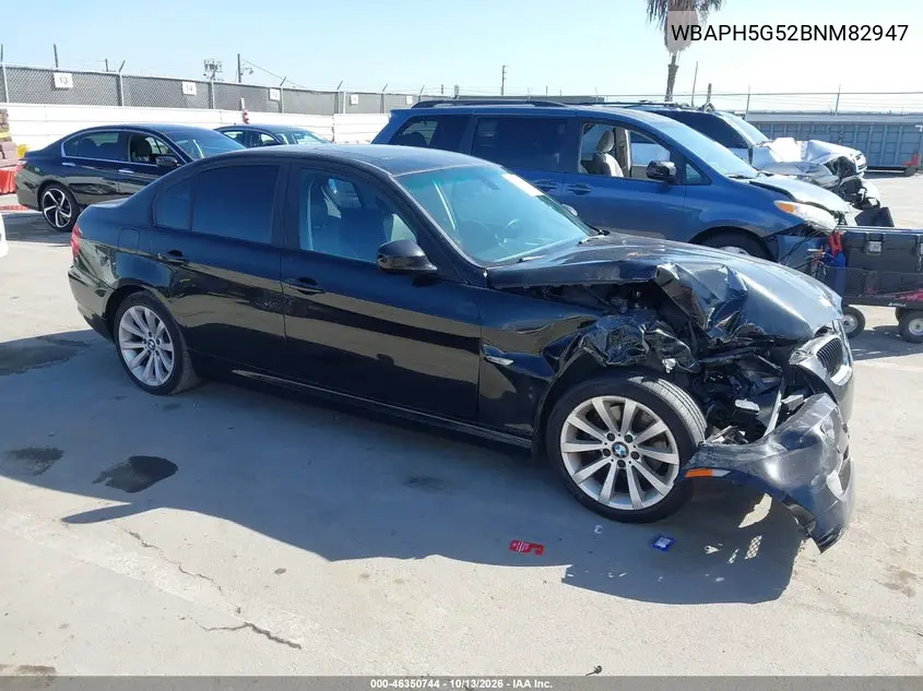 BMW 3ER 2011, VIN WBAPH5G52BNM82947