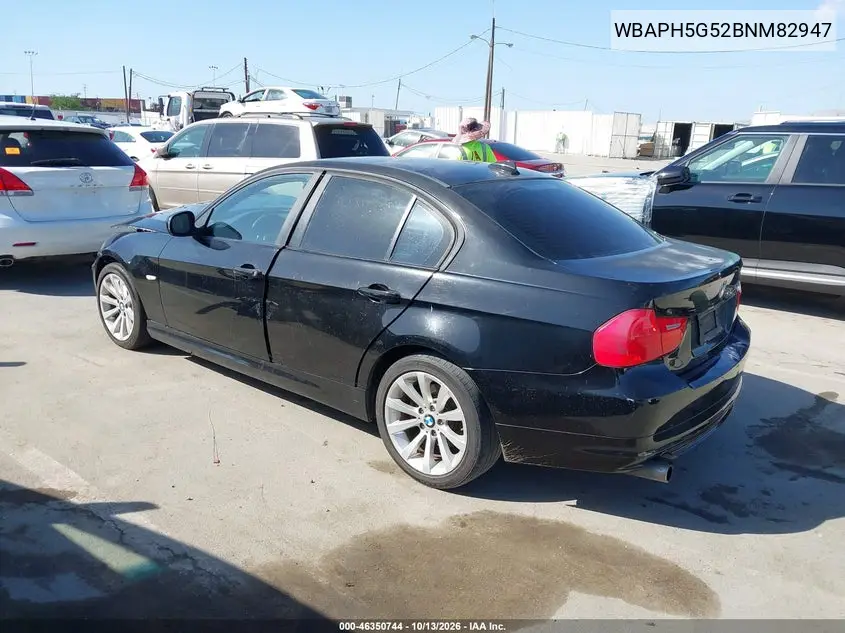 2011 BMW 3ER VIN WBAPH5G52BNM82947 — фото 3