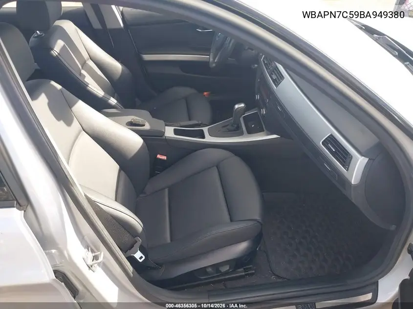 2011 BMW 3ER VIN WBAPN7C59BA949380 — фото 5