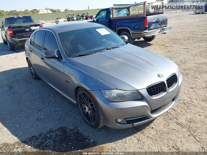 BMW 3ER 2011, VIN WBAPM5C52BE577882