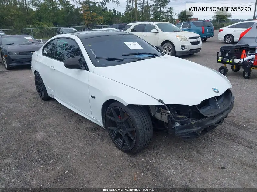 BMW 3ER 2011, VIN WBAKF5C50BE655290