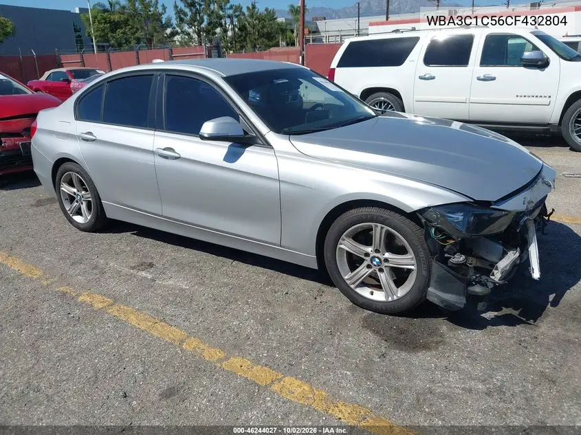BMW 3ER 2012, VIN WBA3C1C56CF432804