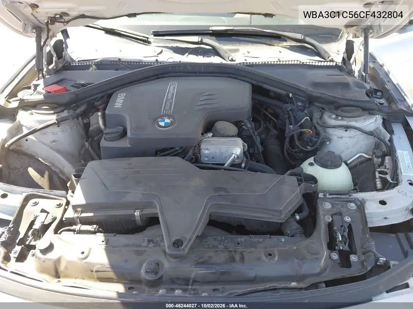 2012 BMW 3ER VIN WBA3C1C56CF432804 — фото 10
