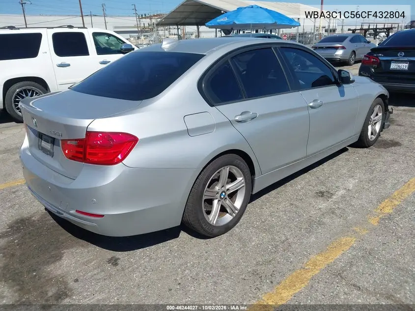 2012 BMW 3ER VIN WBA3C1C56CF432804 — фото 4
